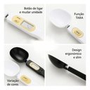 Ver imagem 4 de Colher Balança Dosadora Multifuncional Medidor Automático Alimentos 500g LCD Dieta Precisão