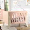 Ver imagem 1 de Berço Vira Cama Hope Rosa