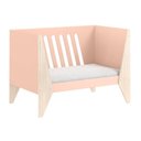 Ver imagem 4 de Berço Vira Cama Hope Rosa Baby