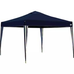 Tenda Gazebo Azul em Poliéster 3x3 Metros Articulada X-flex Mor - 2