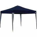 Ver imagem 2 de Tenda Gazebo Azul em Poliéster 3x3 Metros Articulada X-flex Mor