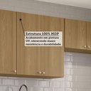 Ver imagem 5 de Cozinha Compacta 5 Pçs Tampo 270cm Elegance Luciane Móveis Freijó/freijó Brasil