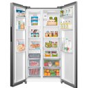 Ver imagem 6 de Geladeira Side By Side 511l Inverter Cor Inox Conectada Midea Md-rs710fgd462 -220v
