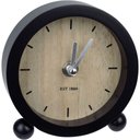 Ver imagem 1 de Relógio Decorativo Mesa Home&co Mdf 11x11x3cm Preto