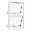 Ver imagem 2 de Janela de Aluminio Maxim-ar Duplo 118x60cm com Grade Lucasa Alumínios