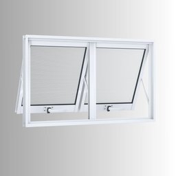 Janela de Aluminio Maxim-ar Duplo 60x118cm Lucasa Alumínios - 3
