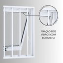 Ver mais imagens de Janela de Aluminio Maxim-ar Duplo 60x118cm com Grade Lucasa Alumínios