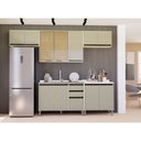 Ver imagem 1 de Cozinha Modulada Compacta 5 Peças sem Tampo Linea Luciane Móveis