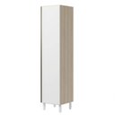 Ver imagem 1 de Paneleiro 1 Porta MDF 50x221 cm Kali 122291 Bianco Toq Branco Nicioli