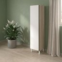 Ver imagem 7 de Paneleiro 1 Porta MDF 50x221 cm Kali 122291 Bianco Toq Branco Nicioli
