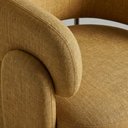 Ver imagem 7 de Poltrona Decorativa Lume Pes Madeira Linho Color Trend Tca 219 Moll