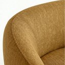 Ver mais imagens de Poltrona Decorativa Lume Pes Madeira Linho Color Trend Tca 219 Moll