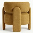 Ver imagem 6 de Poltrona Decorativa Lume Pes Madeira Linho Color Trend Tca 219 Moll