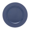 Ver imagem 1 de Jogo 2 Sousplat Redondo Plástico Opala Azul 33cm Base de Prato Lyor