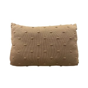 Almofada de Tricô Bege 35x55cm