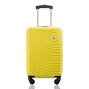 Ver imagem 1 de Mala de Bordo Viagem 10kg Rodas 360º Rígida Abs Cadeado Segredo Gladiador A7mb:amarelo