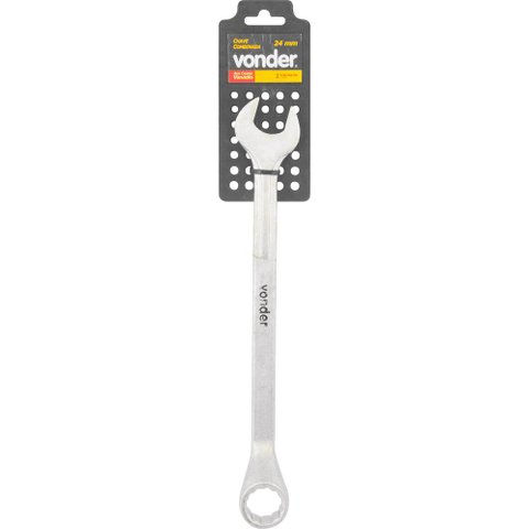 Chave Combinada 24 mm em Aço Cromo Vanádio Enc Vonder