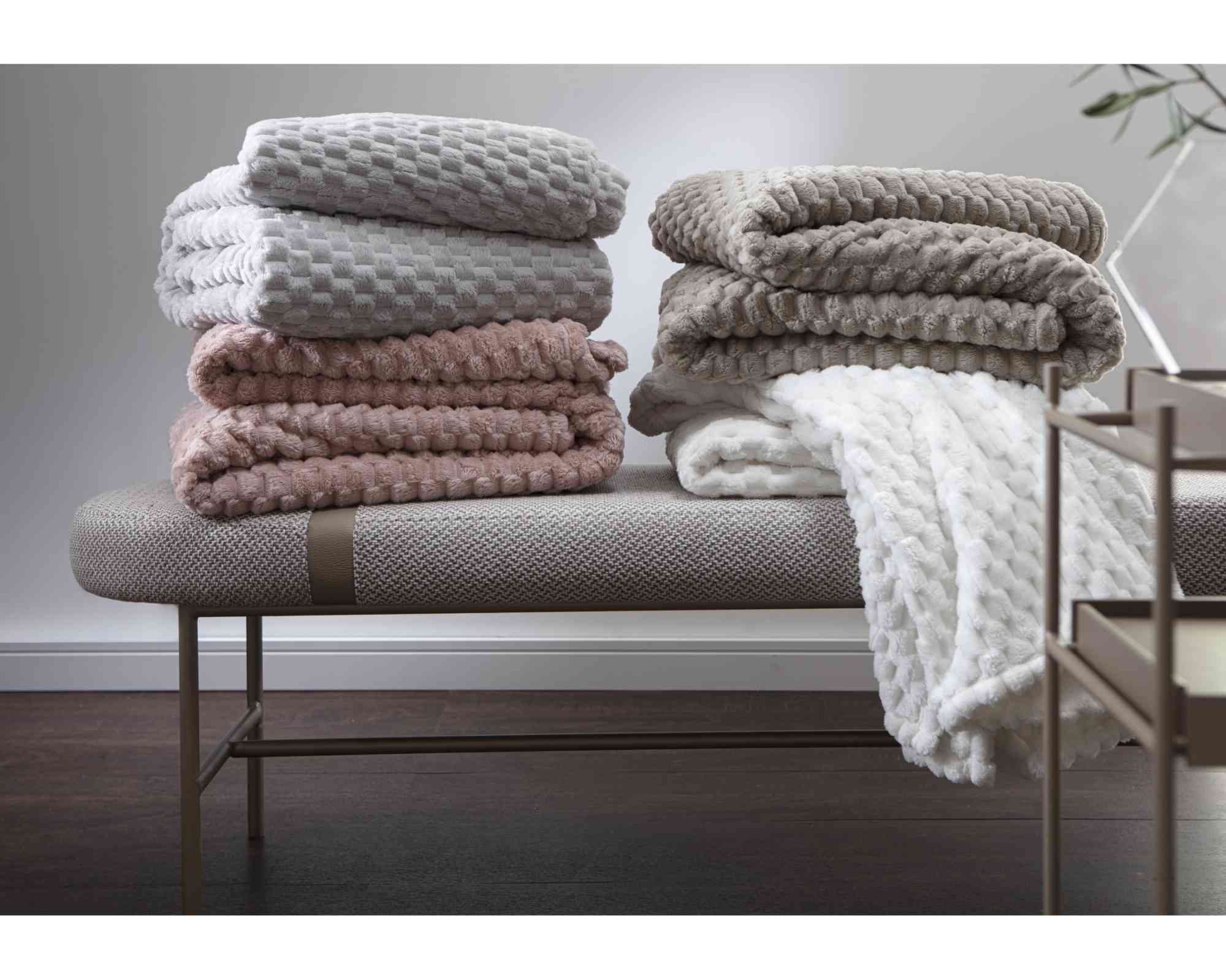 Cobertor Casal Blanket Zurich Off White Kacyumara 355393.3581.U - 2