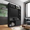 Ver imagem 1 de Estante Home para TV até 50 Polegadas 4 Nichos Suporte Pivotante Divisor de Ambientes Versus Espress