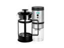 Ver imagem 1 de Kit Cafeteira Prensa Francesa de Vidro e Plástico 600ml e Moedor de Café Elétrico Inox e Vidro Recar