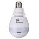 Ver imagem 1 de Lampada Camera Wi-fi Led V380 Panoramica Bivolt E27