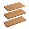 3 Prateleiras Mdf 30x60cm para Sala sem Suporte 18mm - 1