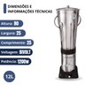 Liquidificador Industrial 12l Baixa Rotação 3500rpm Bivolt Jl Colombo - 2