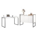 Ver imagem 1 de Conjunto Buffet e Escrivaninha Office Branco