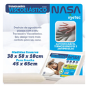 Ver imagem 4 de Kit 2 Travesseiro Nasa-X 3D Original Viscoélastico Conforto 38x58x10