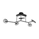 Ver imagem 1 de Plafon Led Sobrepor Preto 55w 3000k Luz Amarela Yamamura