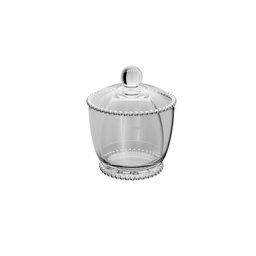 Manteigueira Francesa de Vidro com Tampa Pearl 10,5cm X 10,5cm X 11cm Wolff - 4