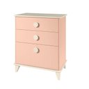 Ver imagem 2 de Cômoda 3 Gavetas Hope Rosa Baby