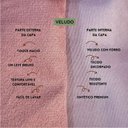 Ver imagem 3 de Kit 3 Capas para Almofada Drapeada Veludo Quadrada Várias Cores Cor:rose