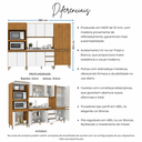 Ver imagem 6 de Cozinha Completa Paris 4 Peças Menu Móveis Freijó/Branco