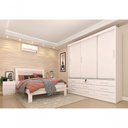 Ver imagem 4 de Guarda Roupa Casal Chicago 3 Portas 9 Gavetas S/espelho Tcil Neve