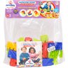 Blocos de Montar com 40 Peças - Blocos Didáticos Coloridos - 3