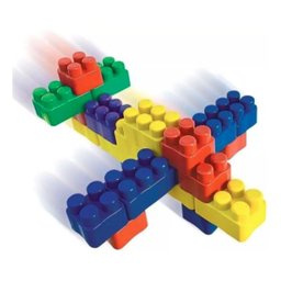 Blocos de Montar com 40 Peças - Blocos Didáticos Coloridos - 6