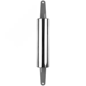 Rolo de Massa Inox Pizza Macarrão Antiaderente 35cm