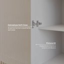 Ver mais imagens de Cozinha Planejada 12 Peças com Tampo e Cristaleira e Kit Lat Marselha CabeCasa MadeiraOriginals Branco