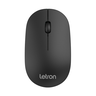 Mouse sem Fio Office Slim Ergonomico 1200 Dpi Preto Letron - S/pilha - 1