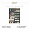 Guarda-roupa Infantil 2 Portas 2 Gavetas Hope  - 5