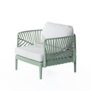 Ver imagem 2 de Poltrona Ark 71 Cm X 74 Cm X 76 Cm Nude Verde