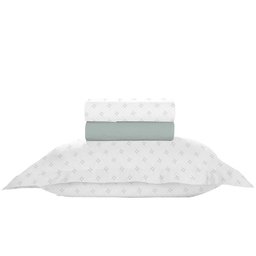 Jogo de Cama Solteiro 300 Fios Nova América - Luciano (7852) - 1
