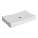 Ver imagem 1 de Cuba de Apoio Lavatório Retangular 70x40cm Branco - L.1055.17