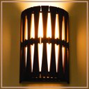 Ver imagem 4 de Arandela Luminária Decorativa Madeira Maracaju Red:Pau Ferro