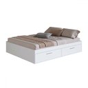 Ver imagem 2 de Cama Casal Tókio com 4 Portas Branco - Art In Móveis