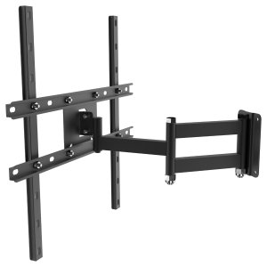 SUPORTE TV 10" a 65" VESA 600X400 4 MOVIMENTOS PRETO