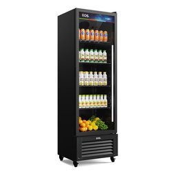 Refrigerador Expositor Vertical Eos 358 Litros Eco Gelo All View Preto Eev350p 220v - 2
