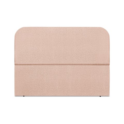Cabeceira Estofada King Alana 195cm Linho Rose