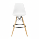 Ver imagem 3 de Kit 2 Banquetas Saarinen Estofadas Bancada Bar Bistrô Sala Cozinha Restaurante  - Mercado Cadeiras